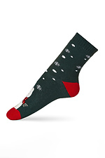 Kindersocken „Lappland“, dunkelgrün VTSOCKS 2401528 Foto №2