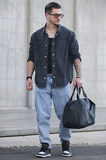 Men's Travel Luggage Bag Gym Black Without 8049528 photo №1