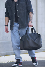 Herren Reisegepäcktasche Gym Schwarz Without 8049528 Foto №4