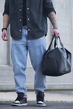 Herren Reisegepäcktasche Gym Schwarz Without 8049528 Foto №5