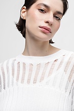 White jumper Sewel 4038530 photo №3