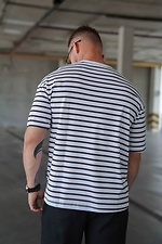 Oversize-T-Shirt mit Streifen für Herren Teamv 8034530 Foto №5
