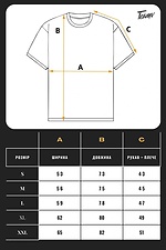 Oversize-T-Shirt mit Streifen für Herren Teamv 8034530 Foto №7