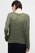 Sweter w kolorze pistacjowym  4038531 zdjęcie №3