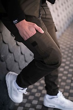 Cotton cargo pants with khaki cuffs Custom Wear 8025531 photo №5