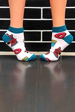 Короткі спортивні шкарпетки з малюнком R'N'B SOCKS 8024532 фото №1