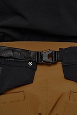 Накладний пояс з нейлону з кишенями на блискавках "Букуро" TUR WEAR 8037532 фото №12