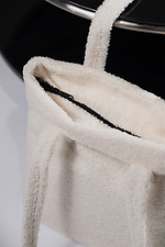 Women's Teddy Shopper Bag Delicate White Without 8049533 photo №4