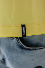 Sommerliches Baumwoll-T-Shirt IANINA-D gelb für Mädchen Garne 3034534 Foto №8