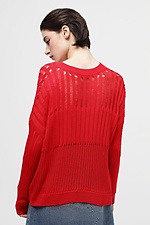 Red jumper Sewel 4038534 photo №3