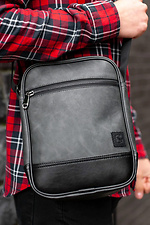 Gray messenger bag with long strap SGEMPIRE 8015534 photo №2