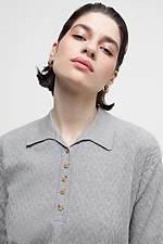 Pullover hellgrau Sewel 4038535 Foto №4