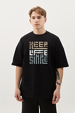 Oversized T-shirt KEEP LIFE SIMPLE Garne 9001535 photo №1