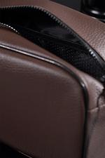 Leather Cosmetic Bag Travel Bag Necessaire Cosmetic Brown Without 8049536 photo №4