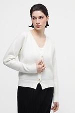 White cardigan  4038537 photo №1
