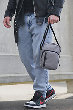 Messenger Basic Grau Herren Without 8049538 Foto №4