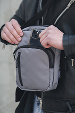 Messenger Basic Gray Man Without 8049538 photo №7