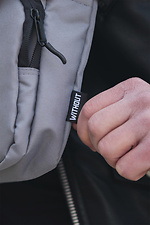 Messenger Basic Gray Man Without 8049538 photo №8