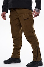 Карго штани з софтшелу "Варріор", койот TUR WEAR 8037539 фото №2
