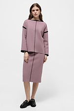 Knitted women's color suit.  4038540 photo №1