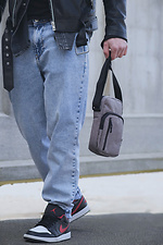 Мессенджер Basic Gray Melange Man Without 8049540 фото №6