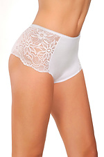 High rise panties with lace inserts on the sides ORO 2021541 photo №1