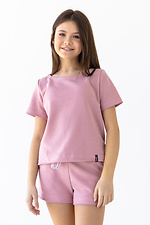 Sommerliches Baumwoll-T-Shirt IANINA-D rosa für Mädchen Garne 3034541 Foto №3