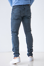 Летние темные джинсы для мужчин  4015541 фото №7