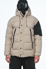 Winter-Daunenjacke aus Regenmantel „Domaru“, beige TUR WEAR 8037541 Foto №1