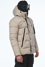 Winter-Daunenjacke aus Regenmantel „Domaru“, beige TUR WEAR 8037541 Foto №3