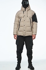 Winter-Daunenjacke aus Regenmantel „Domaru“, beige TUR WEAR 8037541 Foto №5