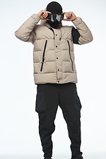 Winter-Daunenjacke aus Regenmantel „Domaru“, beige TUR WEAR 8037541 Foto №6