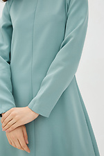 Business-Kleiderglocke mit langen Ärmeln aus einem olivfarbenen Anzug Garne 3039542 Foto №4