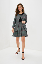 Checked wool blend jacket with large pockets Garne 3039544 photo №2