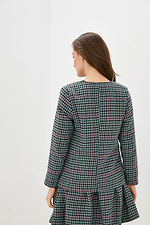 Checked wool blend jacket with large pockets Garne 3039544 photo №3