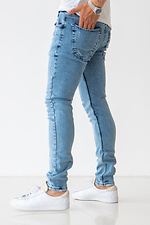 Літні світлі джинси для чоловіків  4015544 фото №3