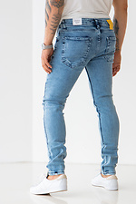 Літні світлі джинси для чоловіків  4015544 фото №6