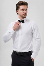 Чоловіча Класична Краватка Метелик Bow Black Without 8056545 фото №4