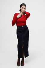 Roter Pullover  4038546 Foto №2