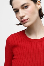 Roter Pullover  4038546 Foto №4
