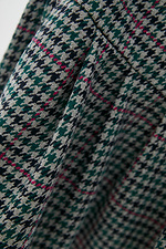 Spódnica mini z domieszką wełny z karczkiem i szerokimi plisami Garne 3039547 zdjęcie №4