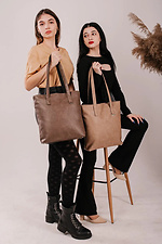 Велика сумка шоппер із еко-шкіри для офісу SGEMPIRE 8015550 фото №3