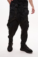 Cargohose mit Trägern „Royce“, schwarz TUR WEAR 8037550 Foto №3
