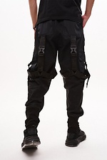 Cargohose mit Trägern „Royce“, schwarz TUR WEAR 8037550 Foto №5