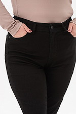 Women's jeans black  4015553 photo №5