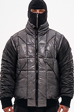 Демисезонная куртка трансформер "Метаморф", серый TUR WEAR 8037553 фото №1