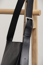 Жіноча Сумка Ківш Lingvini Black Without 8049556 фото №3