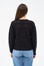 Women's black cardigan  4038557 photo №4