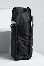 Small urban backpack yellow with zippered outer pocket Without 8042559 photo №7