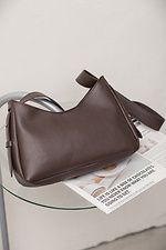 Kely Brown Damen-Baguette-Tasche, halbrund Without 8049559 Foto №2